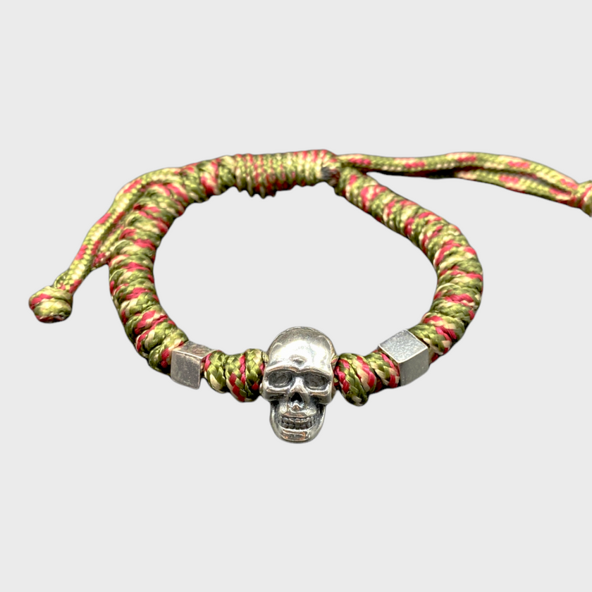 PULSERA SILVER SKULL